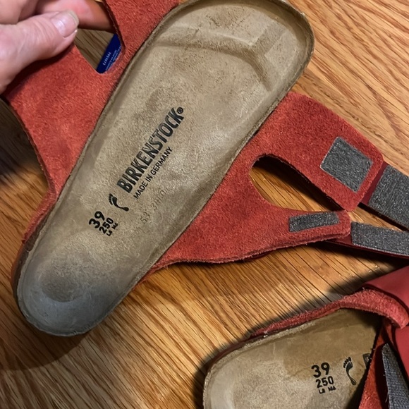 Birkenstock Uji Nubuck Suede Leather Sandals Size 8 NWT - Picture 12 of 16